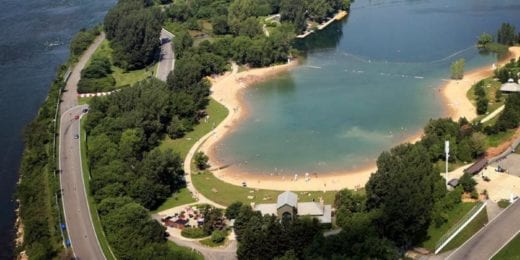 Plage du Parc Jean-Drapeau! Gagner votre forfait et profitez de l’été.
