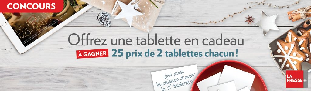 Concours Tablette La Presse