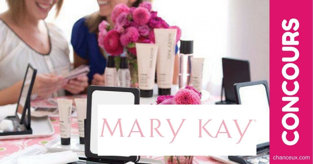 Gagne un certificat-cadeau de 50$ de produits et cosmétiques de MARY KAY