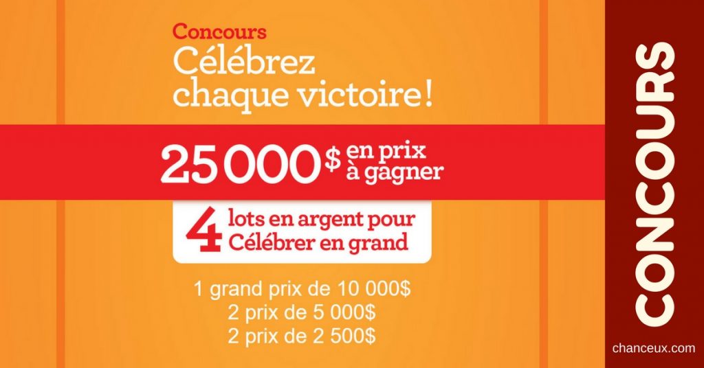 Concours Québec - 25000$ en prix dont 1 grand prix de 10000$