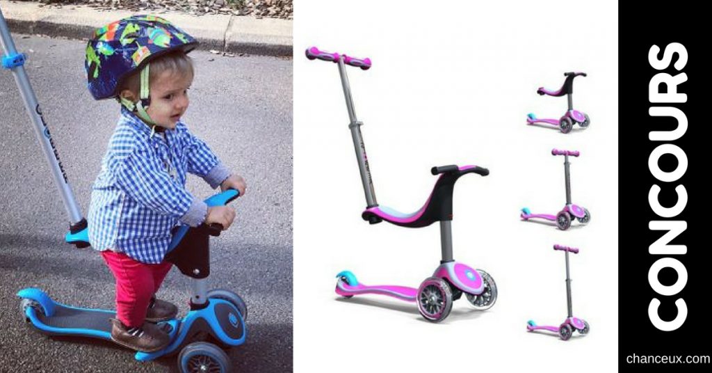 Concours - Gagnez cette super Trottinette de la marque Globber!/