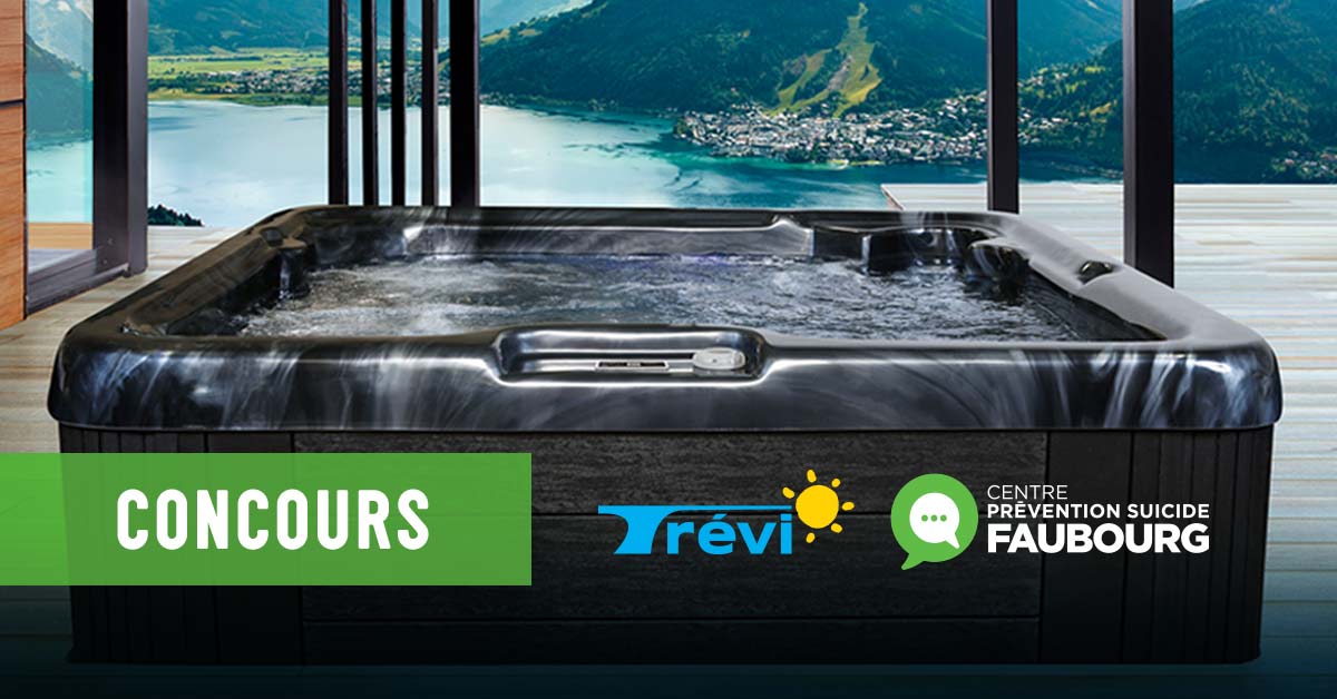 Concours TREVIS- Courez la chance de gagner un spa de 5 499 $