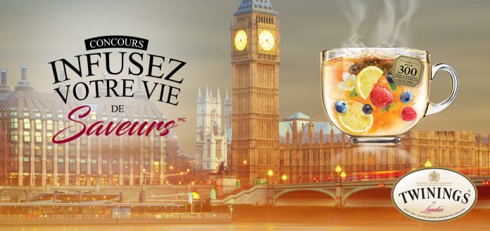 Concours Twinings infusez votre vie de saveurs