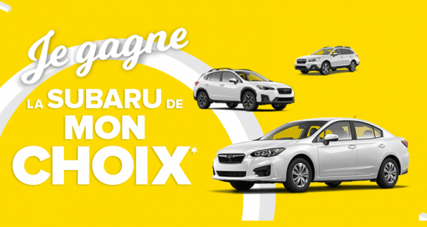 Location 24 mois d’une voiture Subaru de votre choix