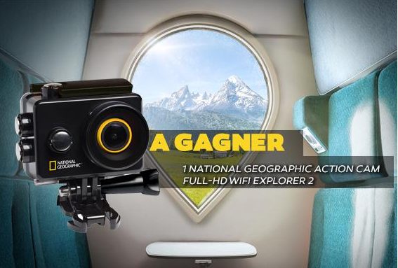 1 caméra National Geographic Action Cam