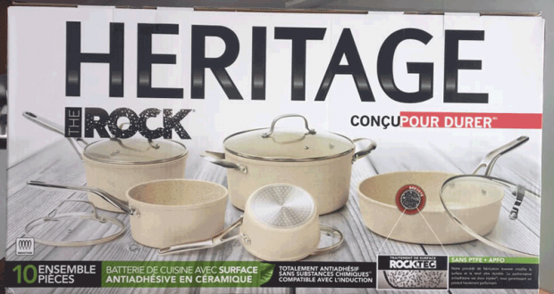 Batterie de cuisine Héritage The Rock