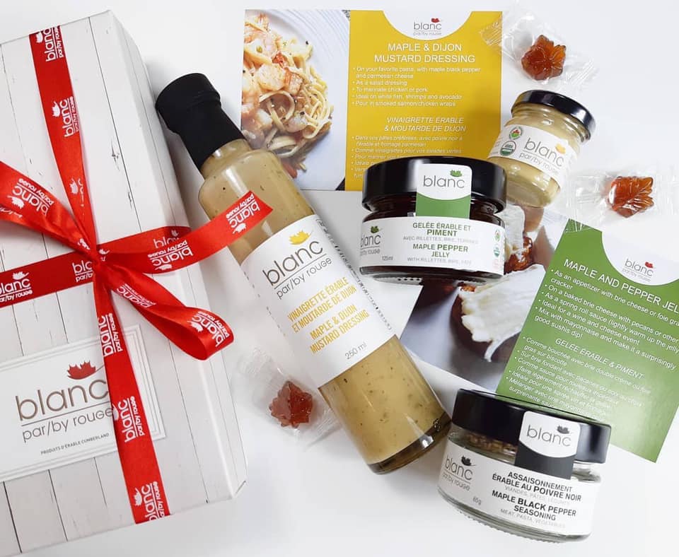 Un coffret gourmet offert par la compagnie olive-moi