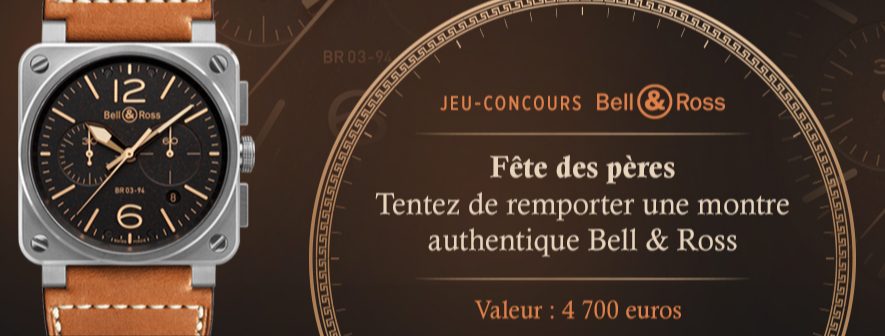 1 montre authentique Bell & Ross