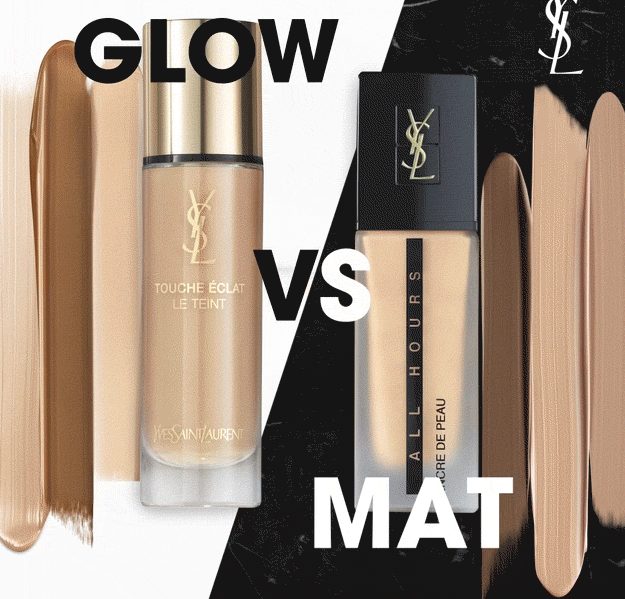 fond de teint Glow ou Mat de Yves Saint Laurent