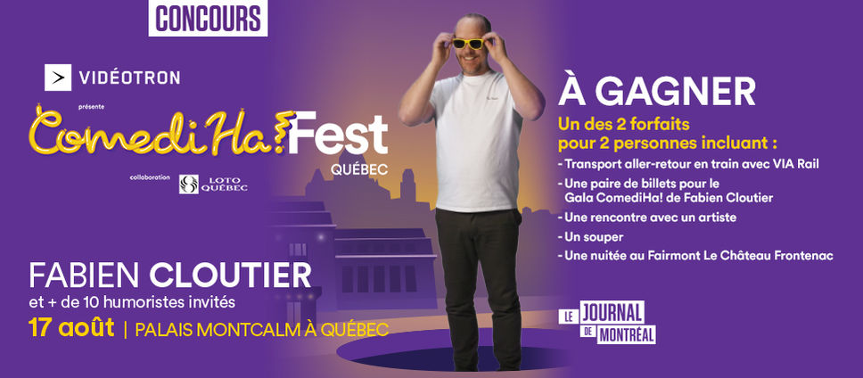 2 Séjours À Québec Pour Assister Au Gala Comediha