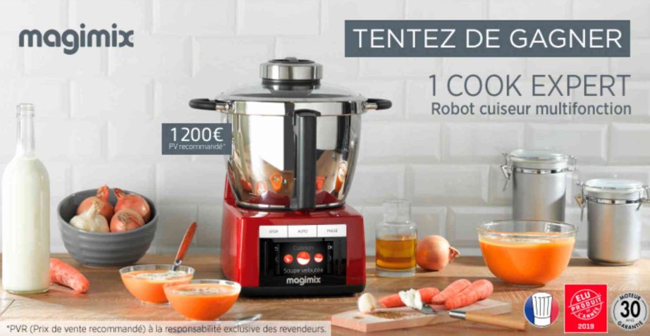 Gagner 1 robot Magimix Cook Expert