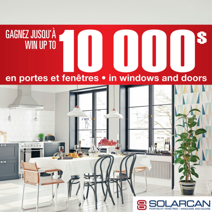 Gagnez de nouvelles portes et fenêtres pour votre maison