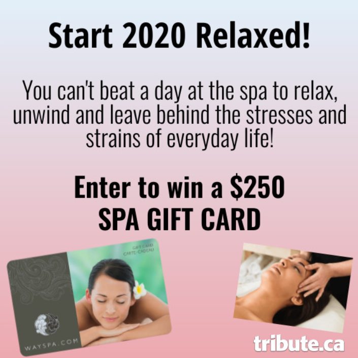 Gagnez Une Carte Cadeau Spa De 250$