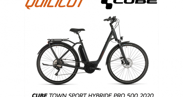 Un Vélo Cube Town Sport Hybride Pro 500 2020