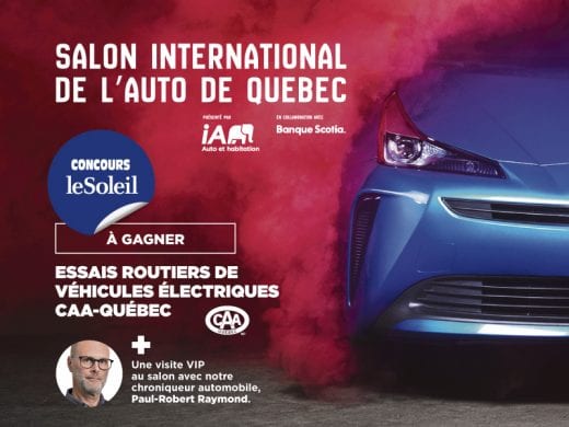 Concours Québec – Un Essai routier de vehicules électriques CAA Quebec