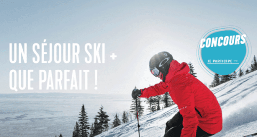 Concours Québec – Un séjour de ski pour 4 personnes