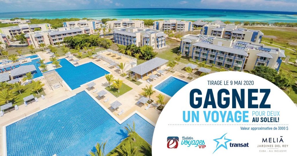 Gagnez un voyage tout inclus au soleil pour deux