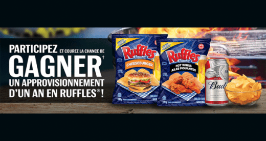 Concours Québec – Gagnez 1 Des 25 Approvisionnements D’un An En Ruffles
