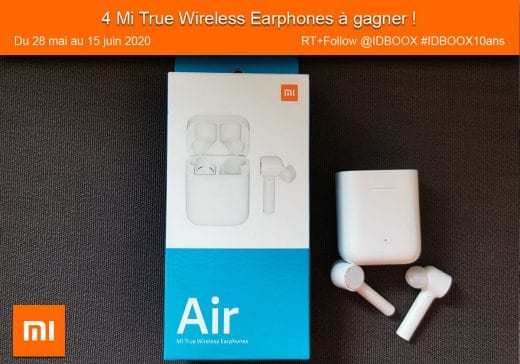 Concours France – 4 paires d’écouteurs Xiaomi Mi True Wireless