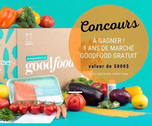 Concours Québec – Un An D’épicerie Gratuite Chez Marché Goodfood