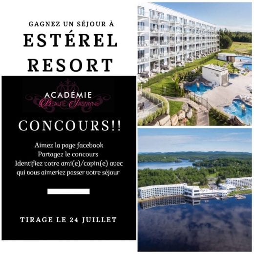 Concours Québec – Une nuitée à l’hôtel l’Estérel