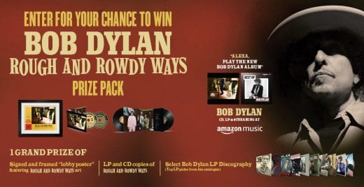 Concours Québec – Chance de gagner le pack de prix Bob Dylan
