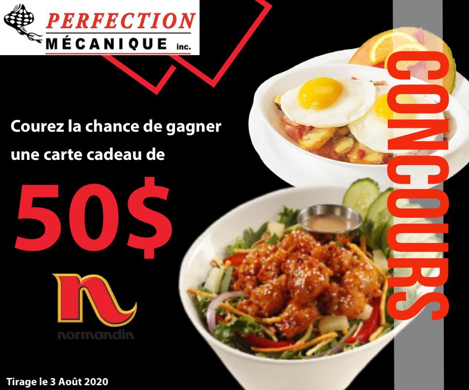 Gagnez Une Carte 50$ Normandin