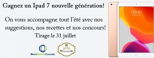 Concours Québec – Gagnez un Ipad 7 nouvelle génération