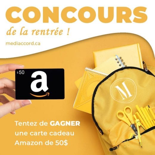 Concours Québec – Une Carte Cadeau Amazon.com D’une Valeur De 50$