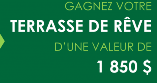 Concours Québec – Gagnez Votre Terrasse De Rêve Offerte Par Énergies Sonic
