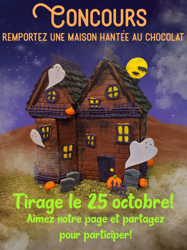 Gagnez Une Maison Hantée En Chocolat