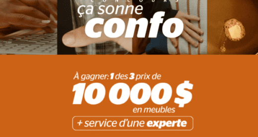 Concours Québec – Gagnez L’un Des 3 Grands Prix De 10000$ En Meubles