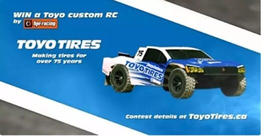 Concours Québec – 20 Camions Radioguidés Co-marqués Toyo Tires