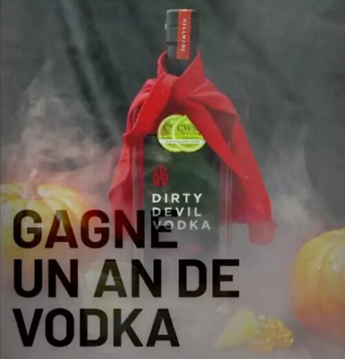 Concours Québec – Une Année De Vodka Gratuite D’une Valeur De 2500$