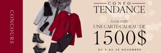 GAGNEZ UNE CARTE-CADEAU D’UNE VALEUR DE 1500$