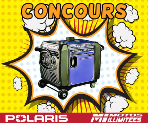 GAGNEZ UNE GÉNÉRATRICE PORTATIVE D’ UNE VALEUR DE 659$!