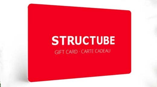 GAGNEZ UNE CARTE-CADEAU STRUCTUBE DE 100$