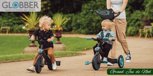 Gagnez 5 tricycles 4 en 1 Globber (149 euros)