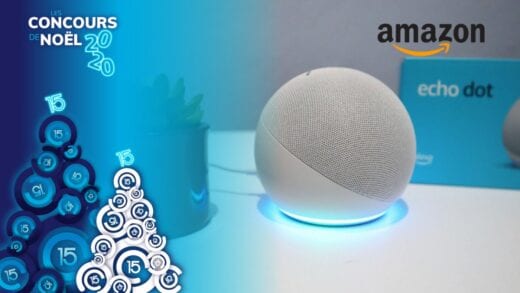 GAGNEZ L’UN DES DEUX ASSISTANT VOCAL DE DERNIÈRE GÉNÉRATION D’AMAZON, L’ECHO DOT!