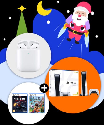 Gagnez 1 console Playstation 5 avec 2 jeux vidéo PS5 (630 euros)