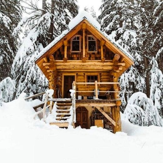 GAGNEZ UN WEEK-END DANS UN CHALETS EN BOIS ROND!