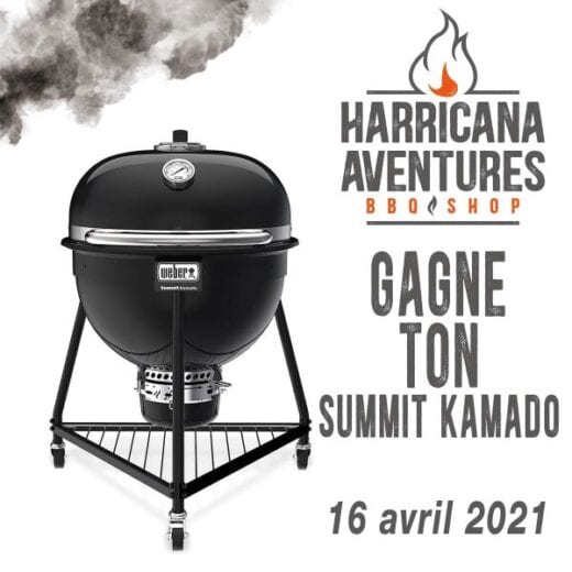 GAGNE TON SUMMIT KAMADO D’UNE VALEUR DE 1500$!