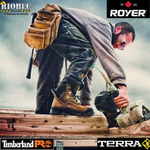 GAGNEZ LA PAIRE DE BOTTES DE VOTRE CHOIX OFFERTE PAR RIOBEC SÉCURITÉ!