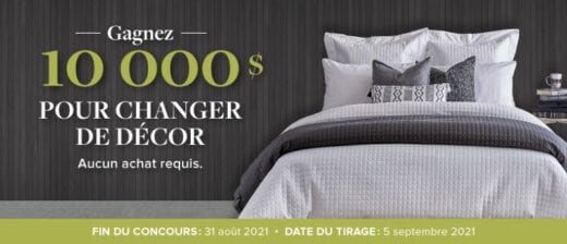 GAGNEZ 10 000$ AVEC LINEN CHEST POUR CHANGER DE DÉCOR!