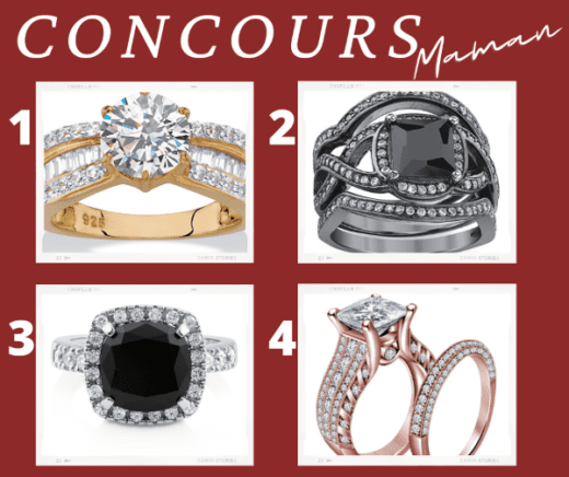 GAGNEZ UNE BAGUE OFFERTE PAR BIJOUX ESCARGOT!