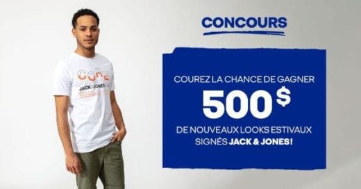 GAGNEZ 500$ DE NOUVEAUX LOOKS POUR L’ÉTÉ!