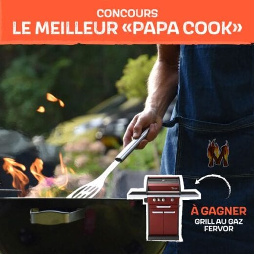 GAGNEZ LE GRILL AU GAZ FERVOR D’UNE VALEUR DE 800$!
