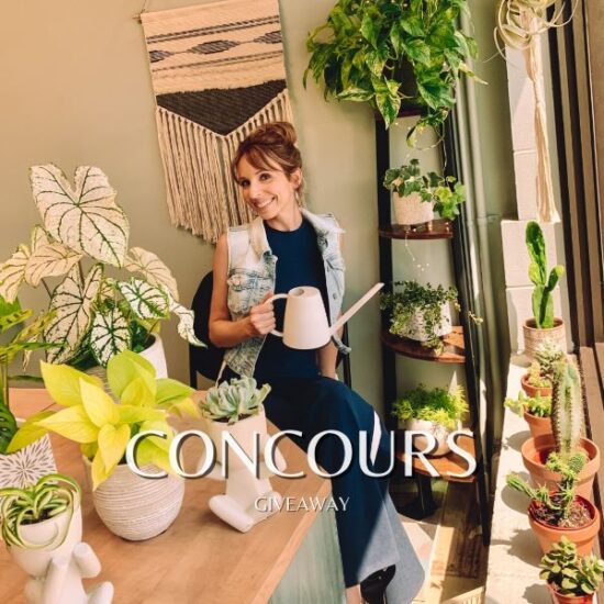 100$ DE PLANTES À GAGNER!